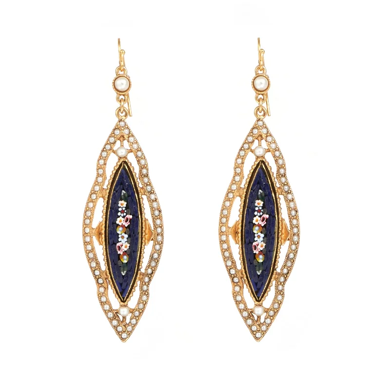 Modern gold earrings for women -Chola Earrings