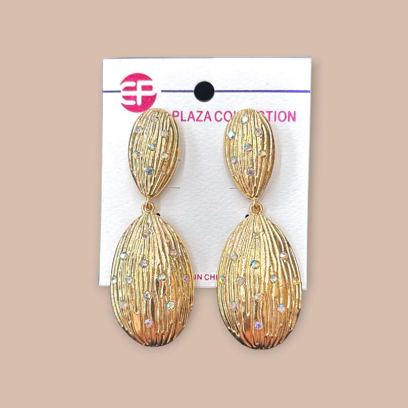 Modern gold earrings for women -Fashion Earrings