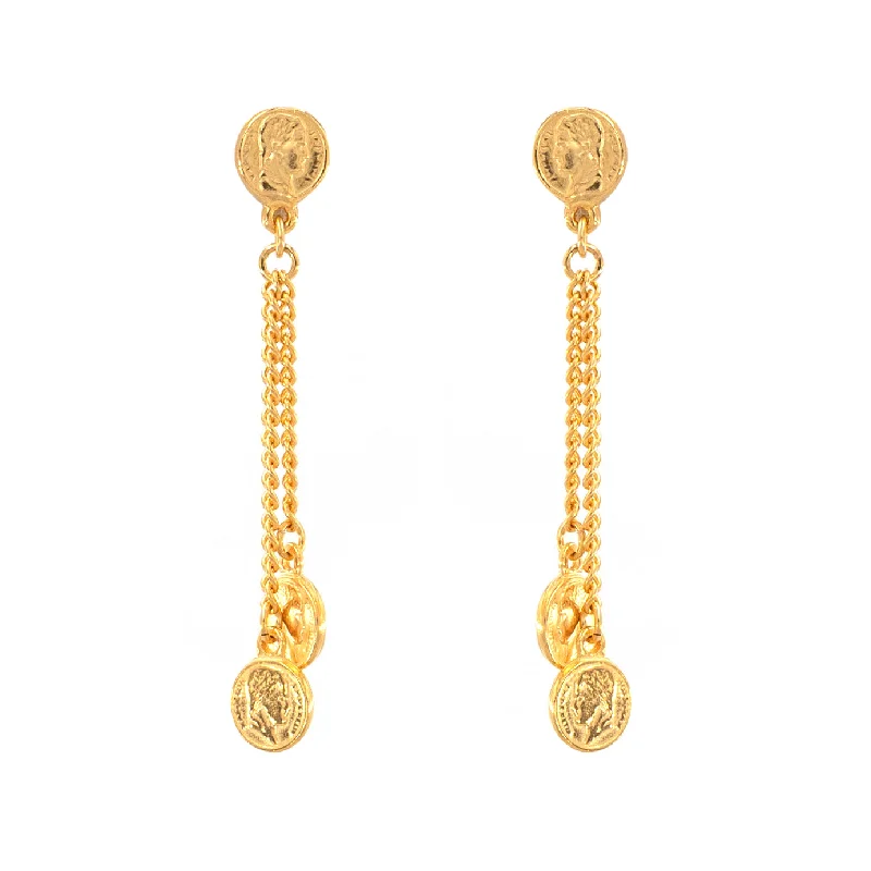 Classic hoop earrings for women -Meknes Earrings