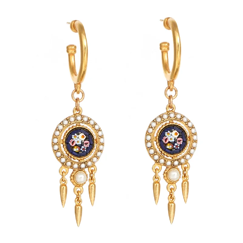 Long drop earrings for women -Francesca Earrings