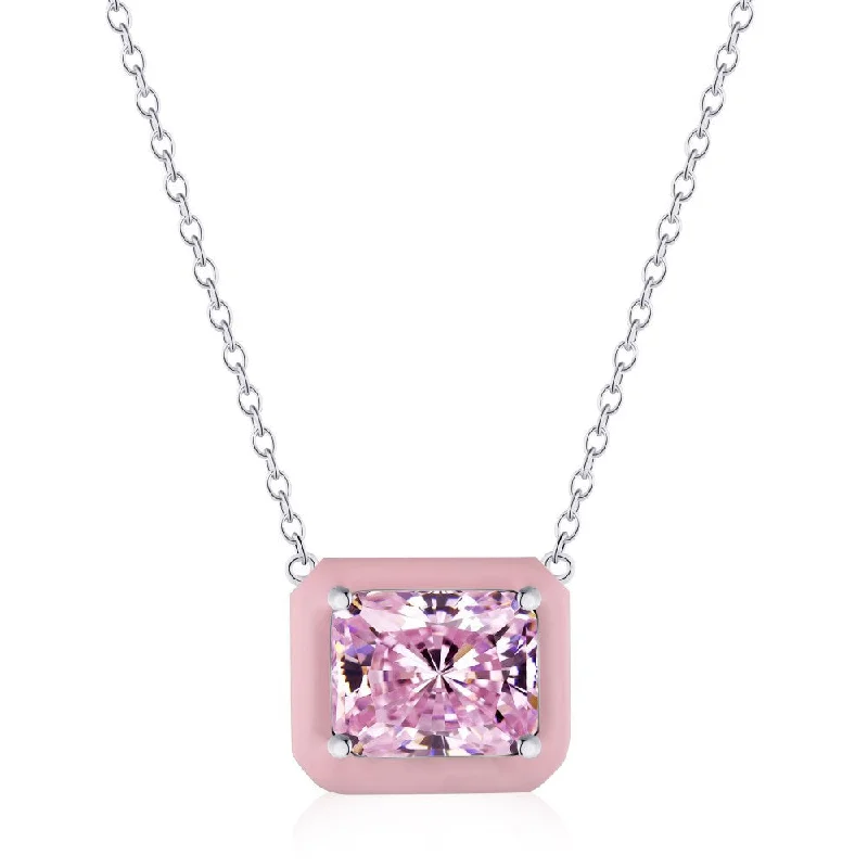 Platinum Pink Square Dy190131