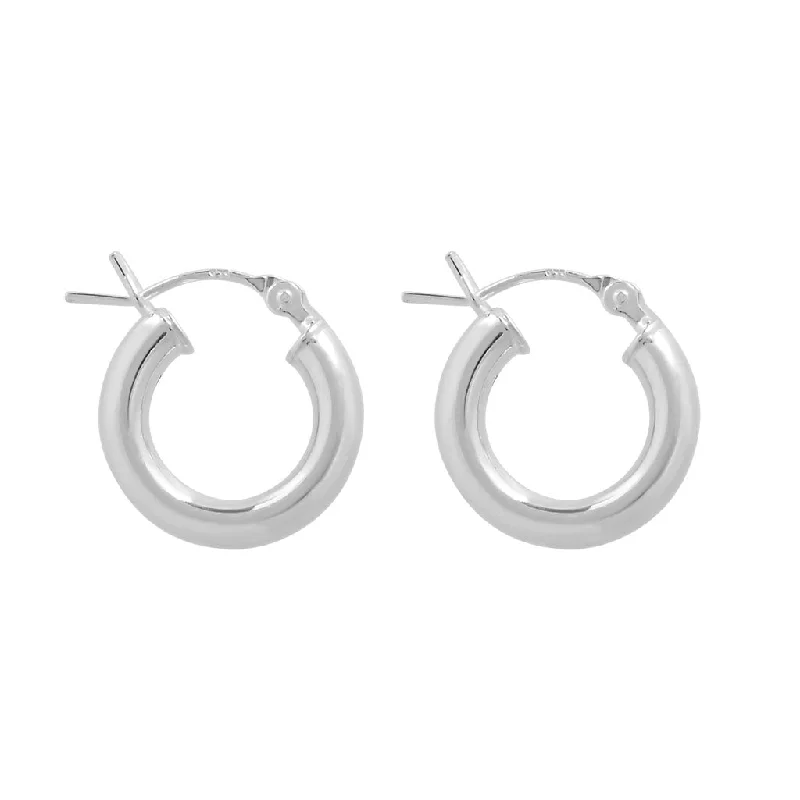 Classic earrings for women -2720 - Classic Hoops - Small