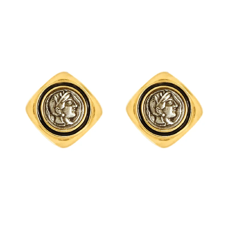 Trendy gold earrings for women -Federico Earrings