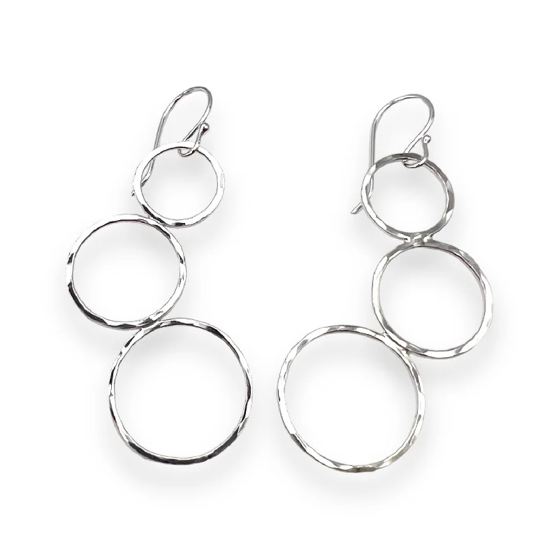 Elegant drop earrings for women -2330 - Triple Axel Dangles