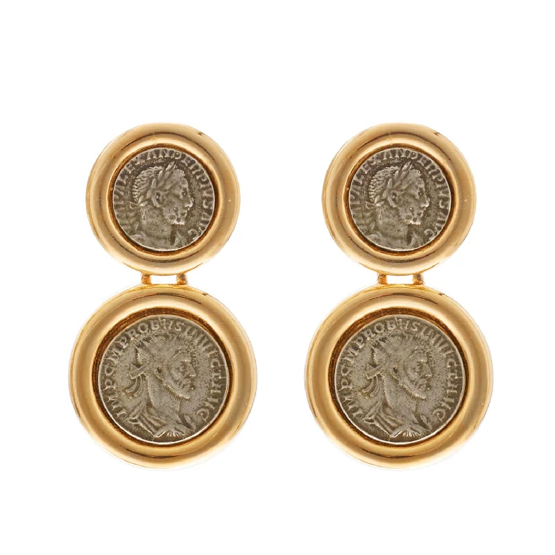 Statement hoop earrings for women -Fenella Earrings