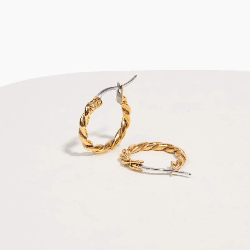 Multi-layer earrings for women -Getaway Hoop Earrings