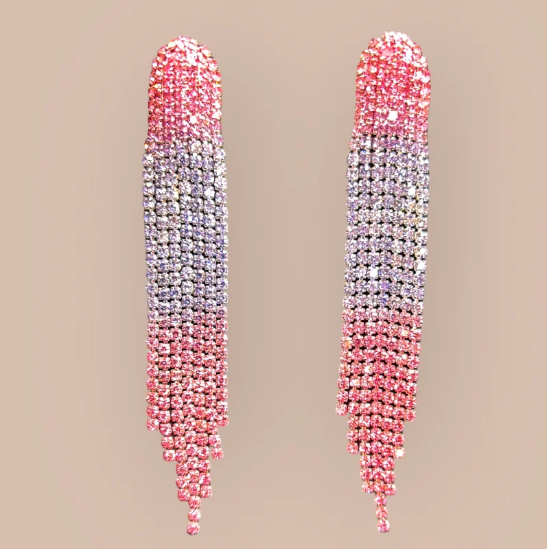 Crystal earrings for women -Fashion Earrings