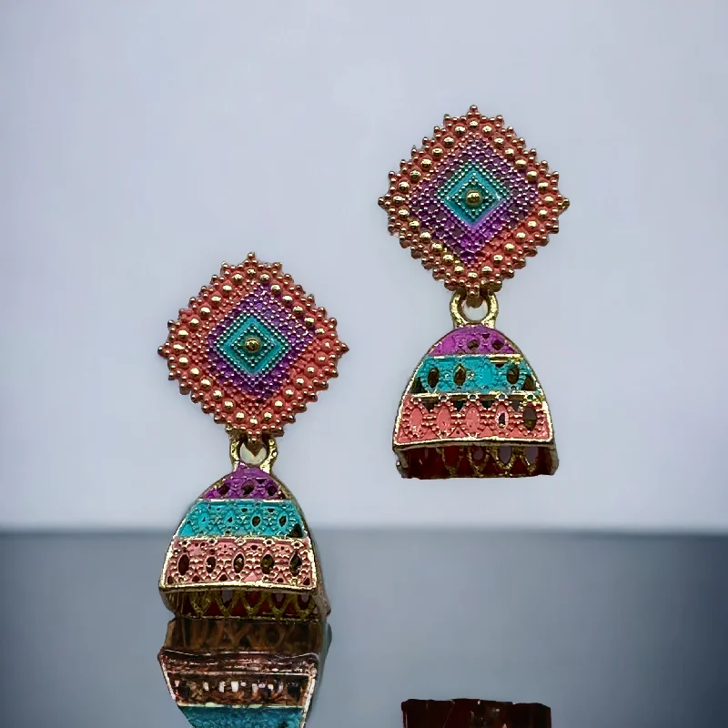 Casual earrings for women -Multi color Earrings