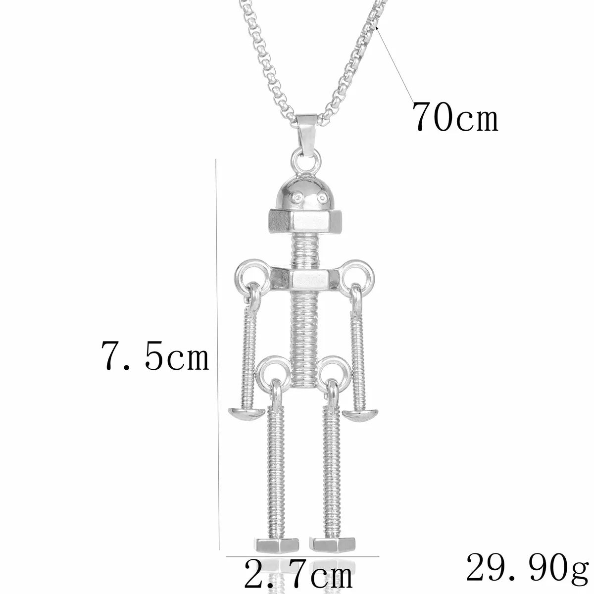 Screw Robot [Titanium Steel Necklace]]