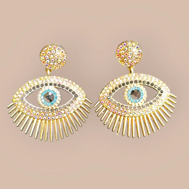 Crystal earrings for women -Fashion Earrings