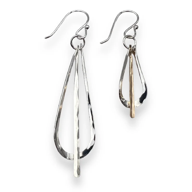 Modern earrings for women -2684 - Dangling Metronome