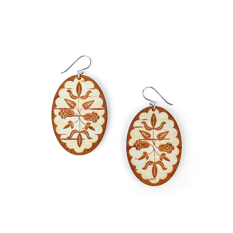 Engagement earrings for women -Birch Bloom Earrings