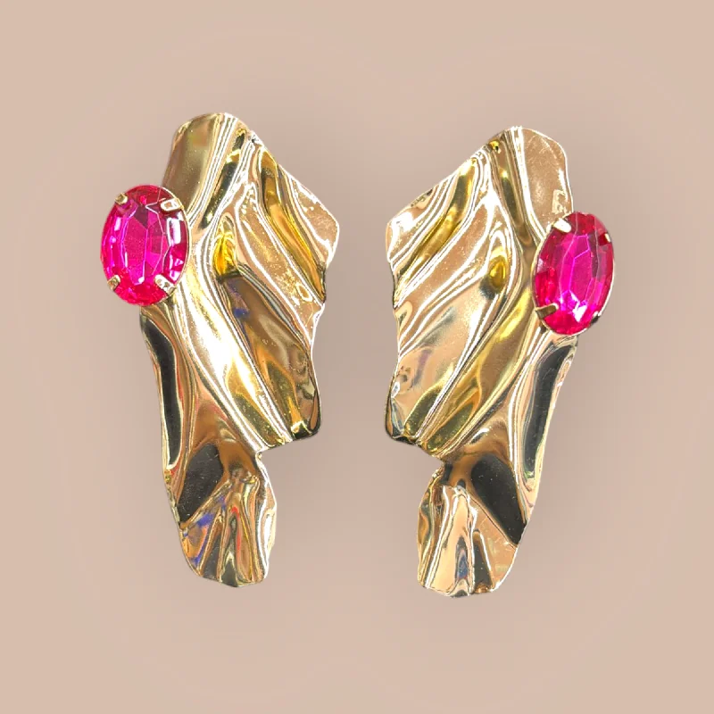 Stud earrings with diamonds for women -Fashion Earrings