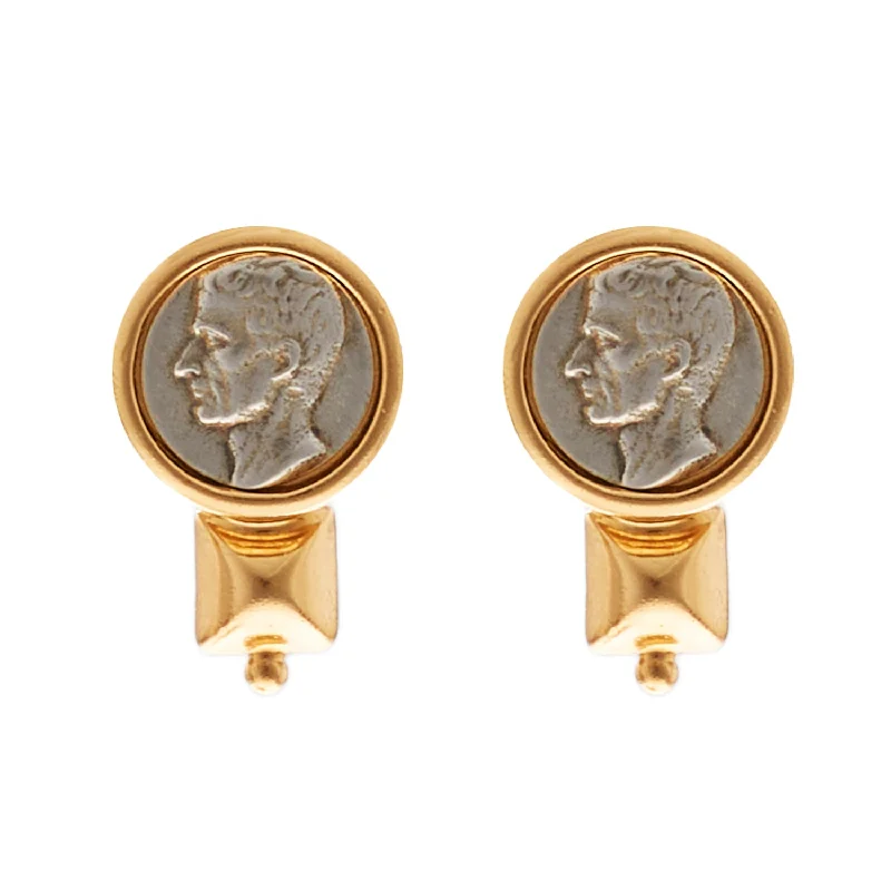 Luxury gold earrings for women -Struan Earring