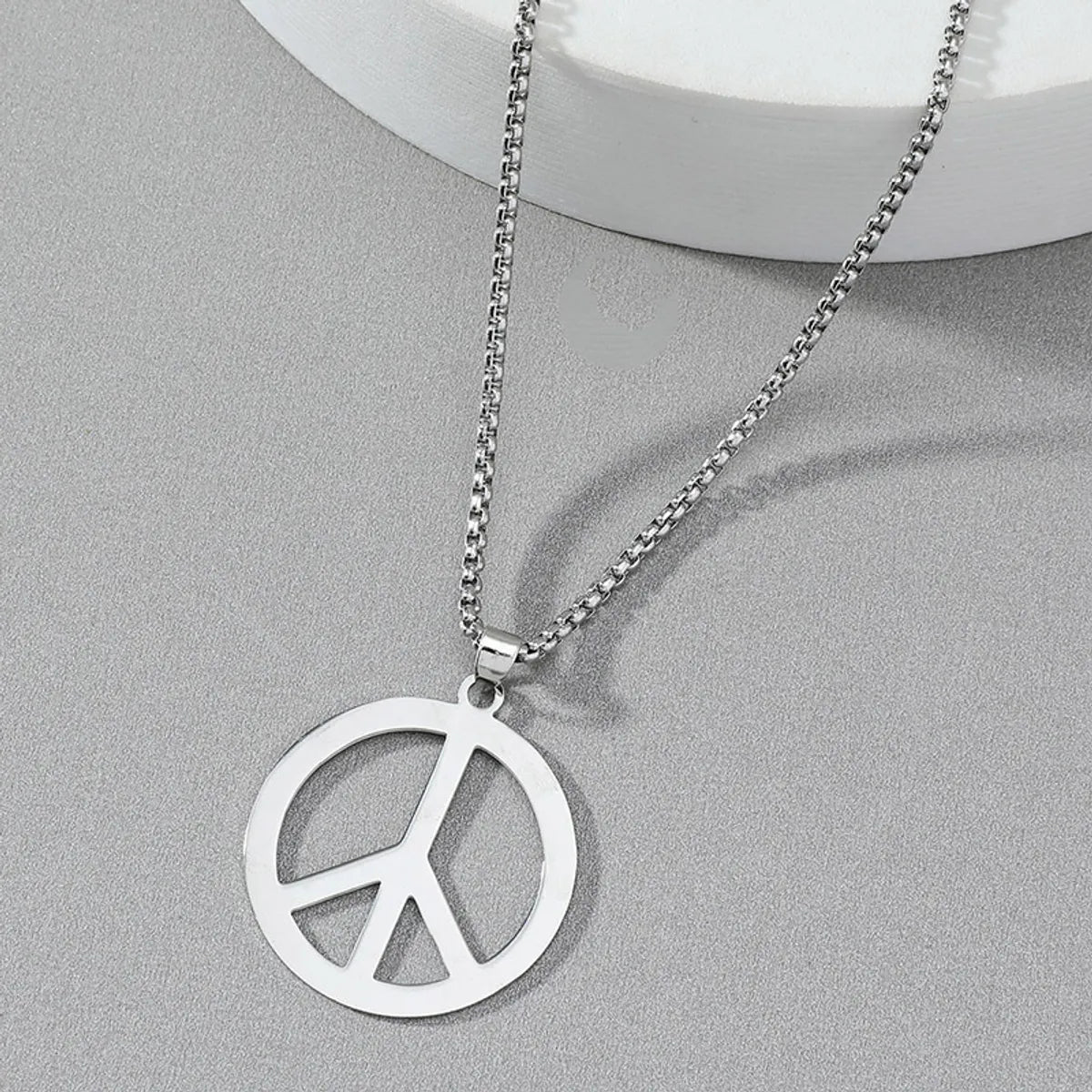 Custom-made necklaces for women -Fashion Stainless Steel Plating Men'S Necklace