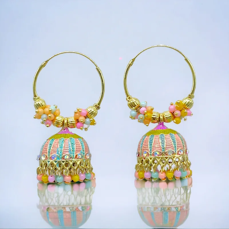 Geometric earrings for women -Multi color Earrings