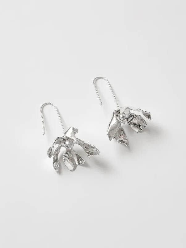 Artistic earrings for women -Marley Earrings in Sterling Silver