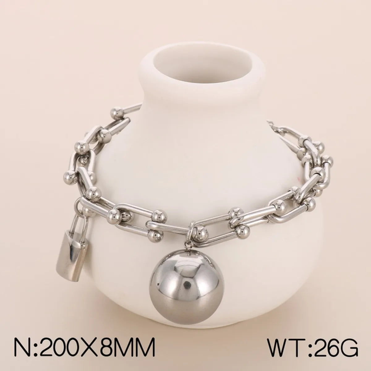 Steel Bracelet KB181496-Z