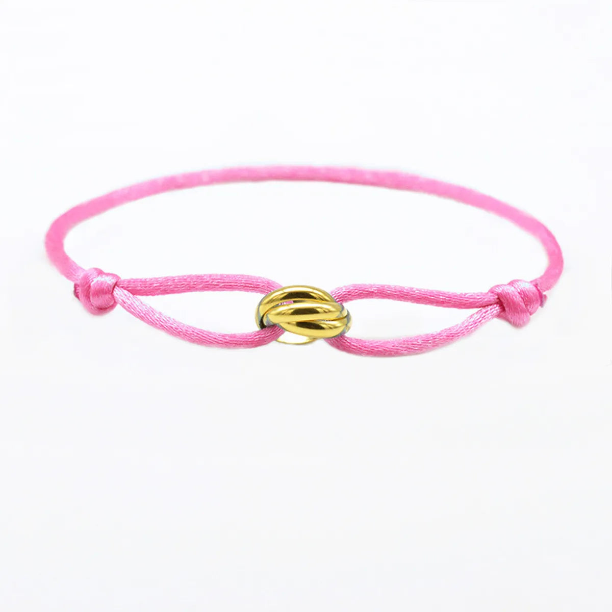 Pink Rope Gold Accessories