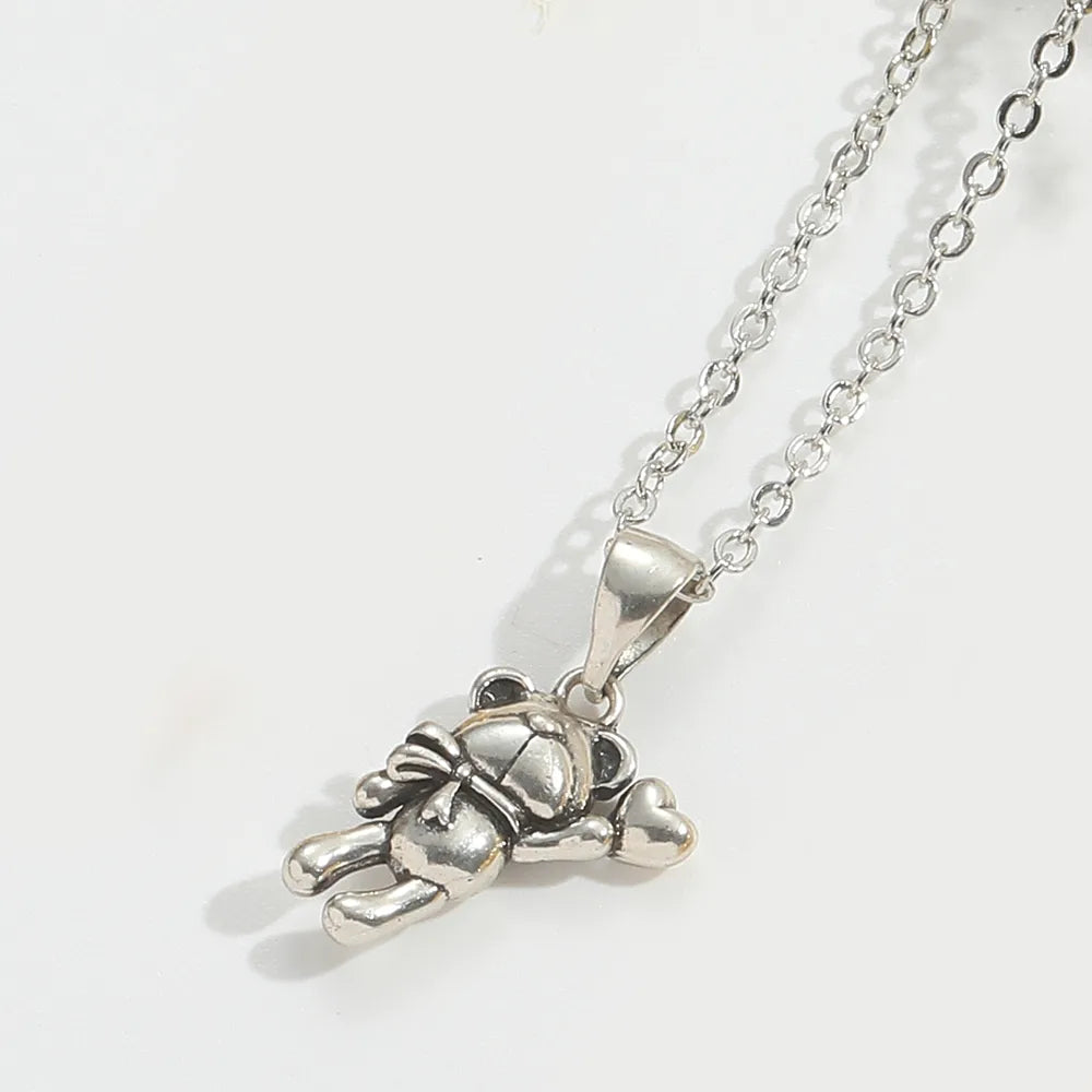 Love Bear (Antique Silver)